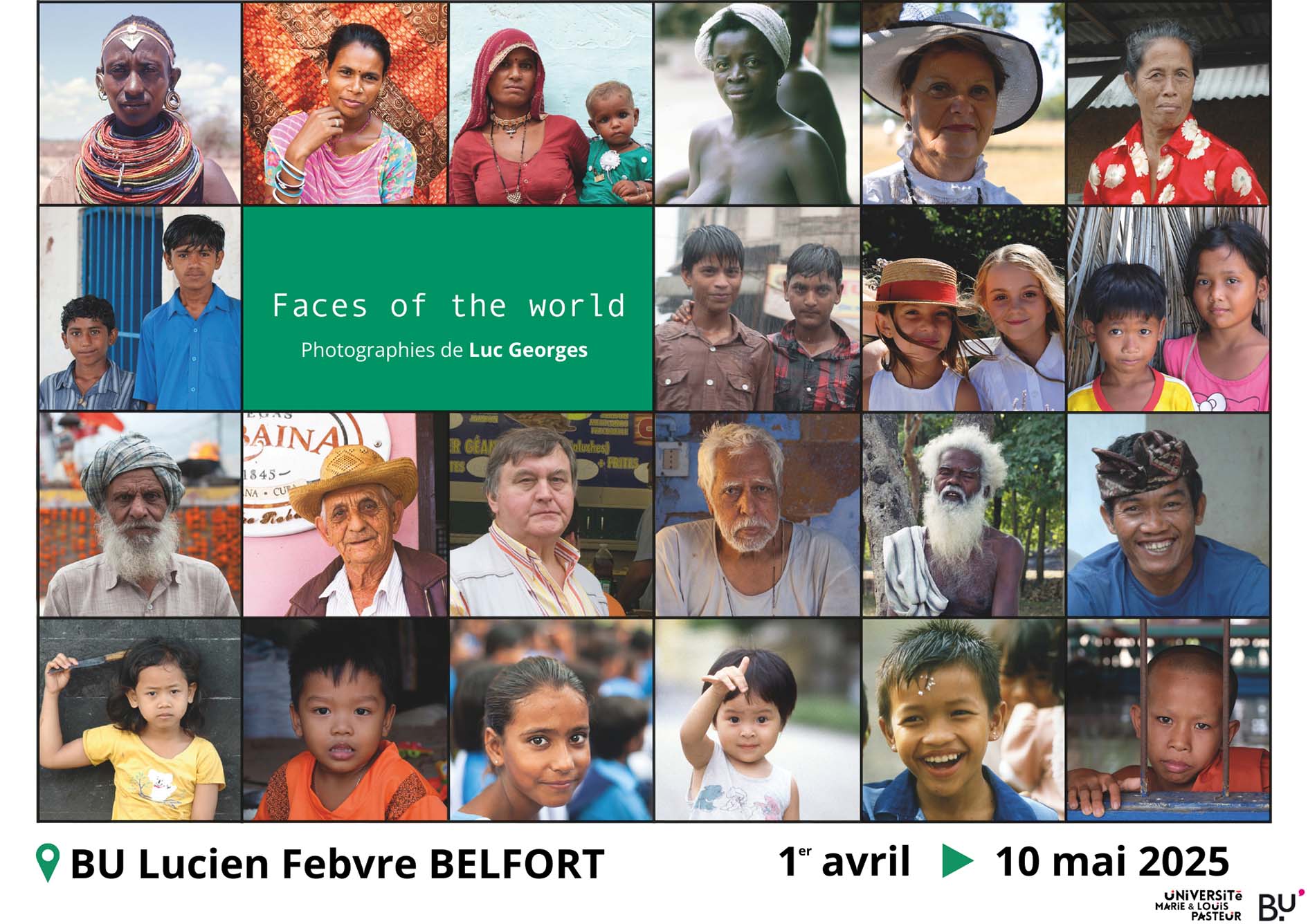 Exposition Faces of the World 2025 - Luc Georges
